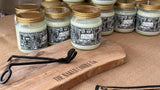 Signature Candle - Tobacco & Dark Honey - The Manc x The Naked Candle Co - Charity - TheNakedCandleCo