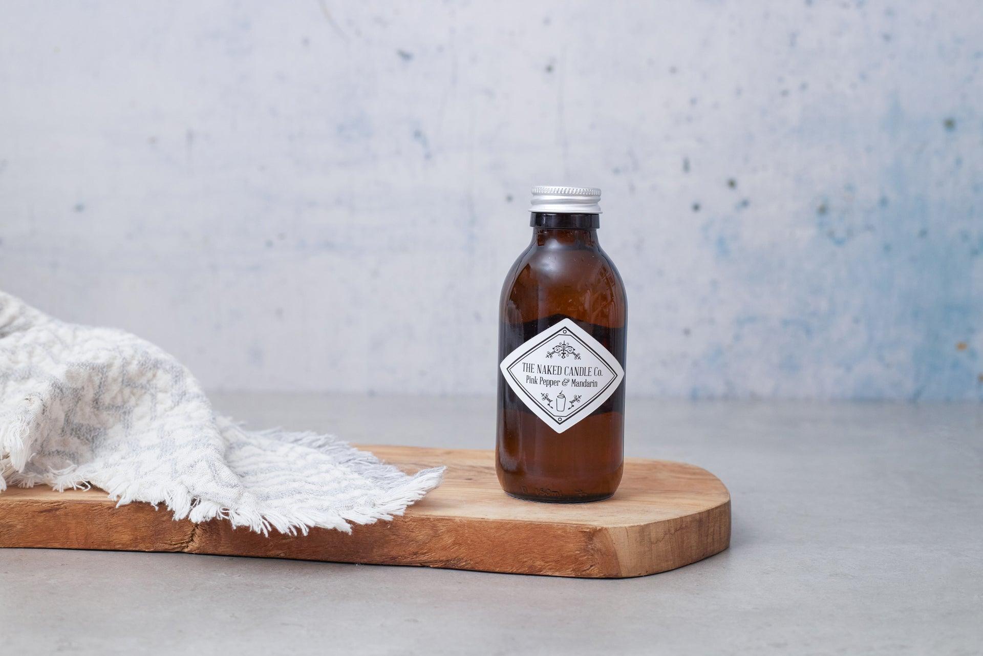 Reed Diffuser - Pink Pepper & Mandarin - TheNakedCandleCo