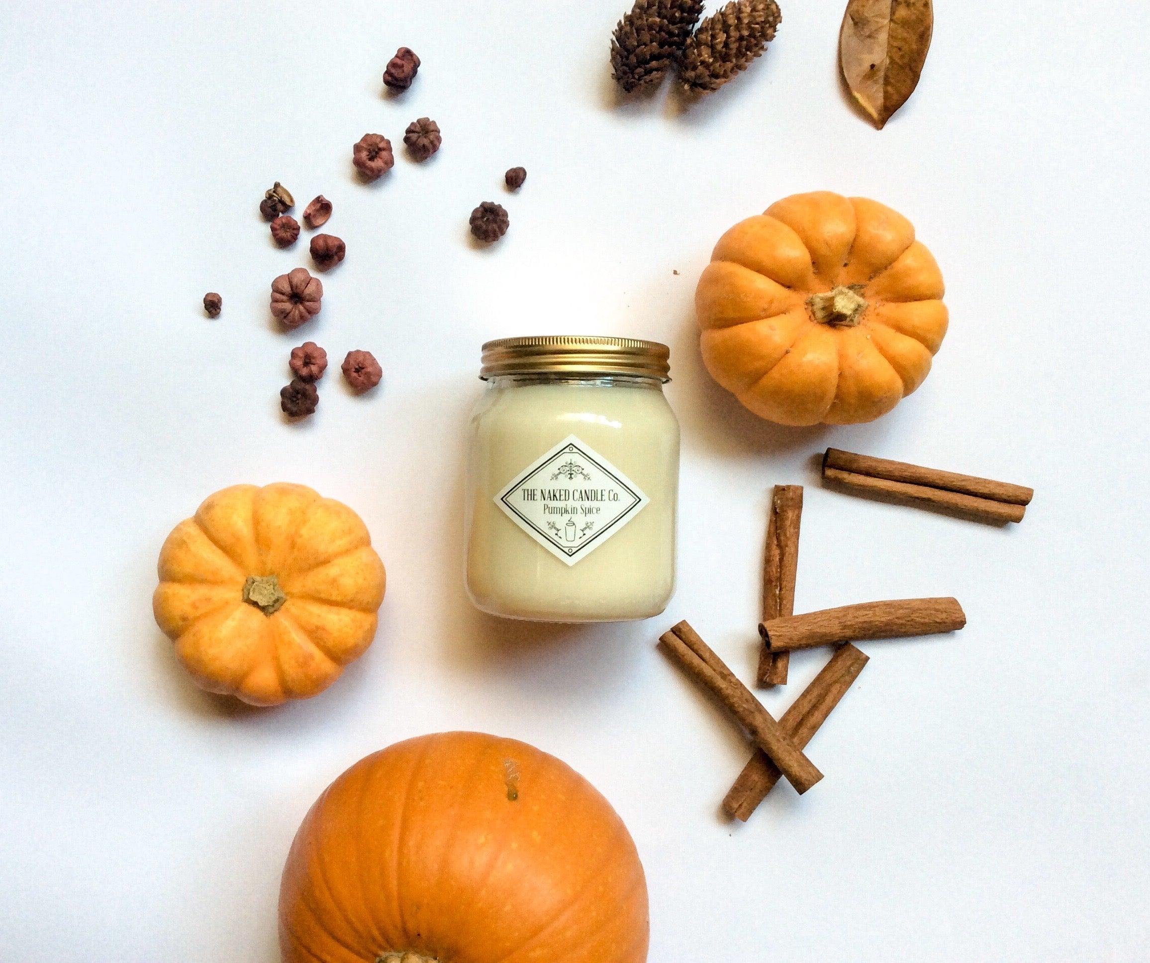 Signature Candle - Pumpkin Spice - TheNakedCandleCo