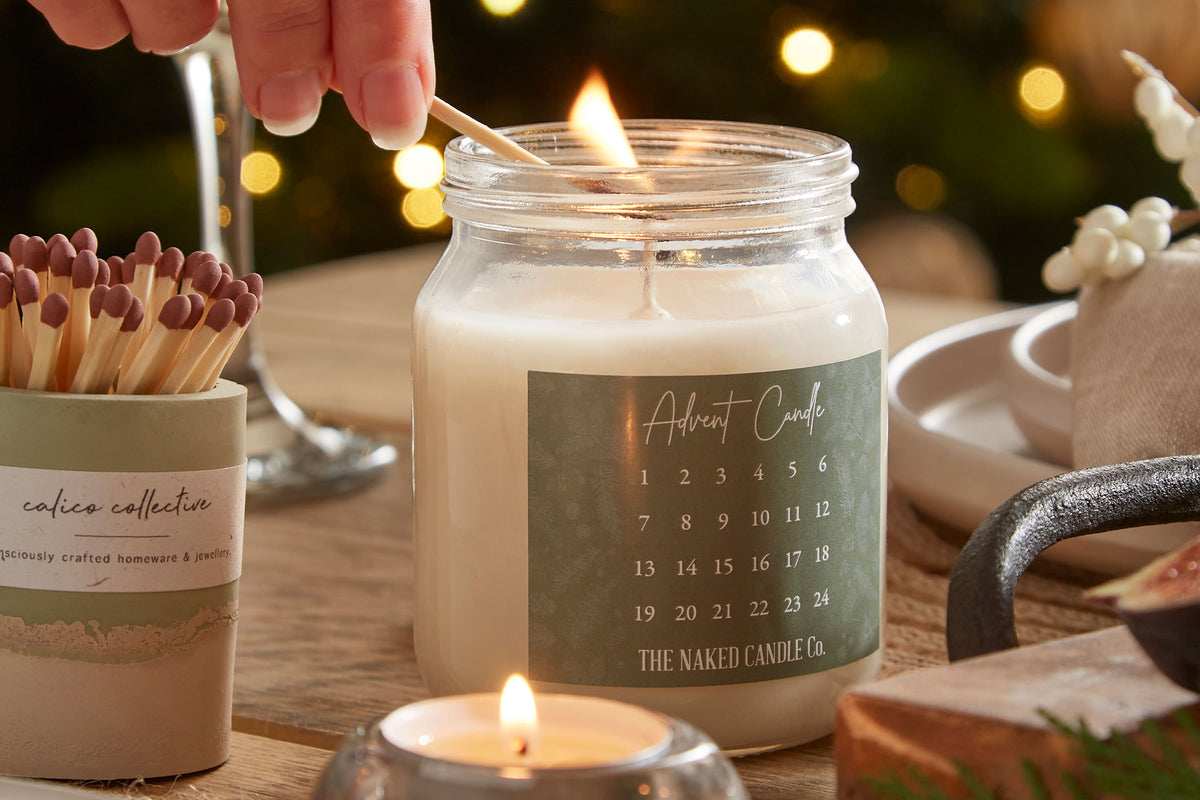 Advent Candle - Orange & Cloves
