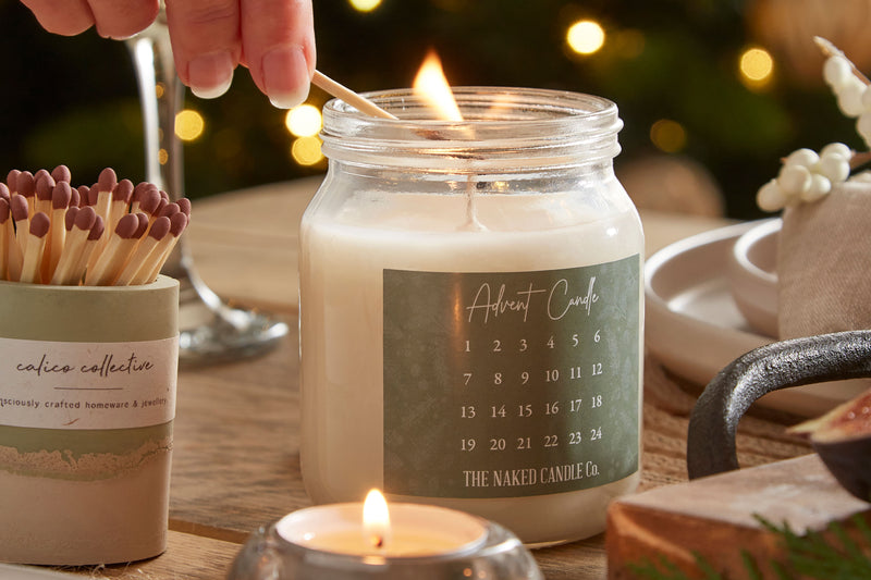 Advent Candle - Orange & Cloves