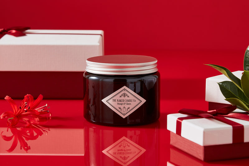 Double Wick Candle - Orange & Cloves