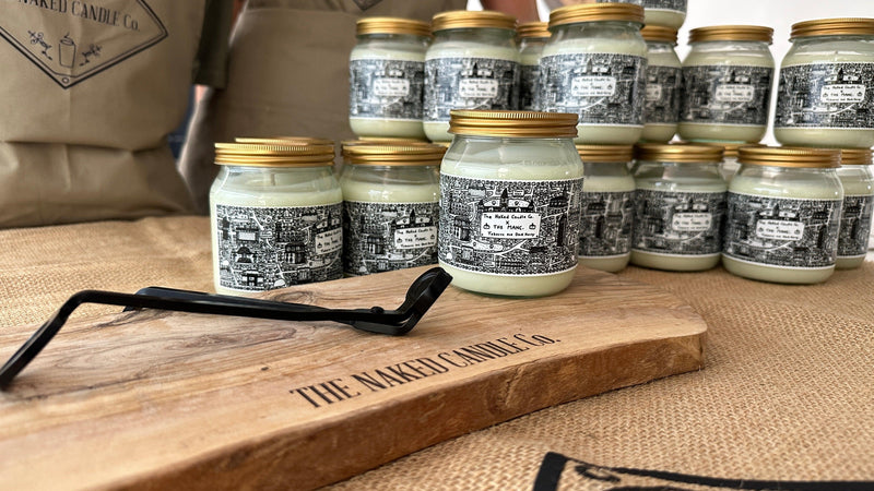 Signature Candle - Tobacco & Dark Honey - The Manc x The Naked Candle Co - Charity