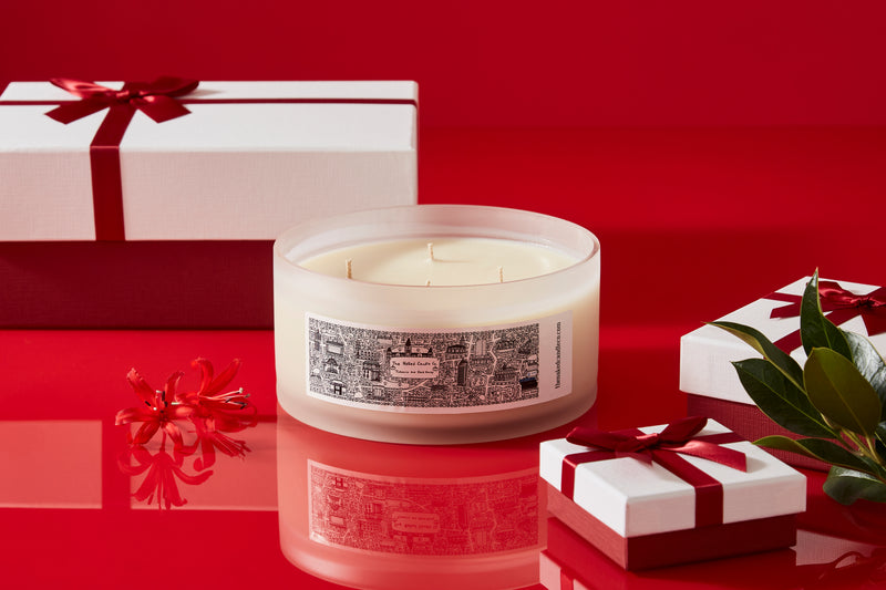 Tobacco & Dark Honey — 4 Wick Candle 160 hour burn time