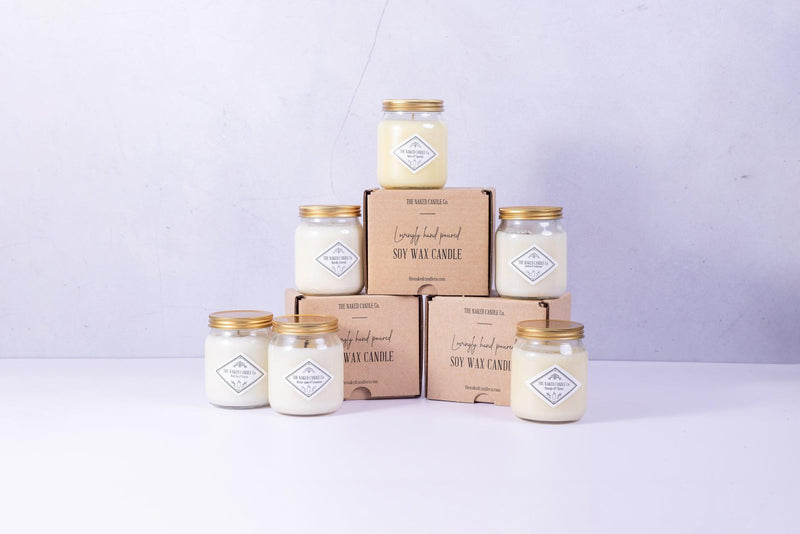 3 Month Soy Wax Candle Subscription - TheNakedCandleCo