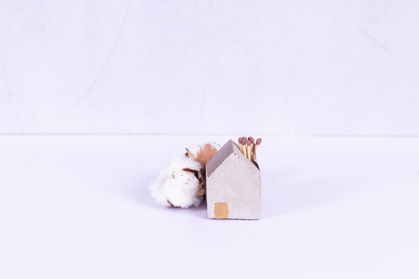 Match Striker Houses - TheNakedCandleCo