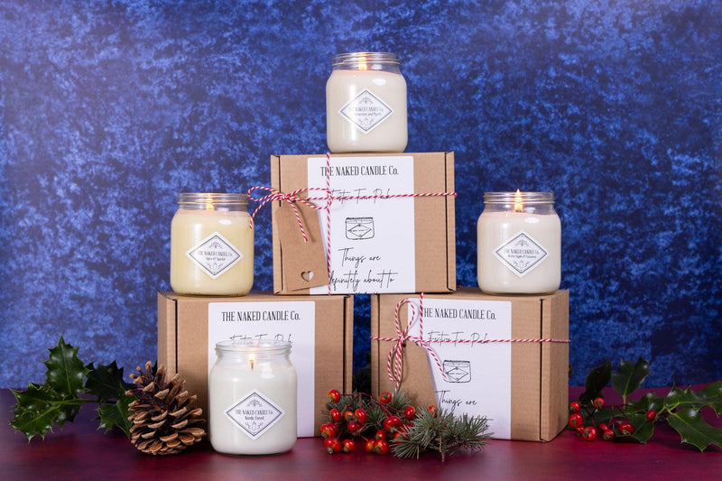 3 Month Soy Wax Candle Subscription - TheNakedCandleCo