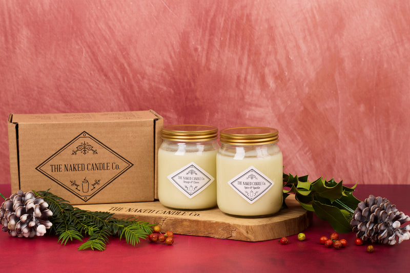 Twin Pack Signature Candles - Pumpkin Spice // Orange & Cloves