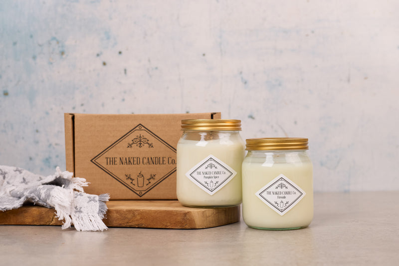 Twin Pack Signature Candles - Pumpkin Spice // Fireside