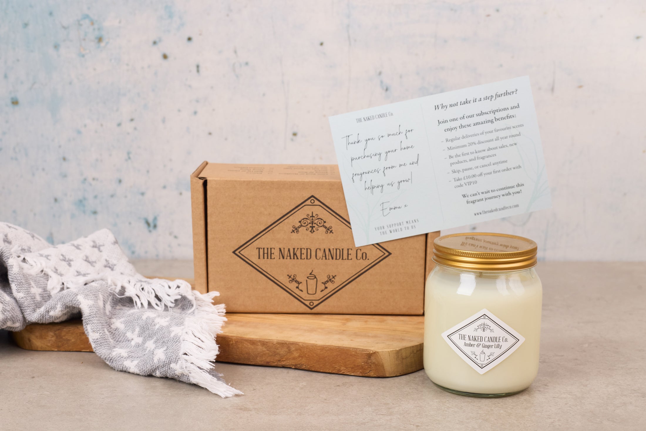 Naked Candle Co - Signature Candle Co // VIP Candle Club - Monthly