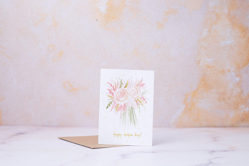 Signature Candle with Mothers Day Card - TheNakedCandleCo