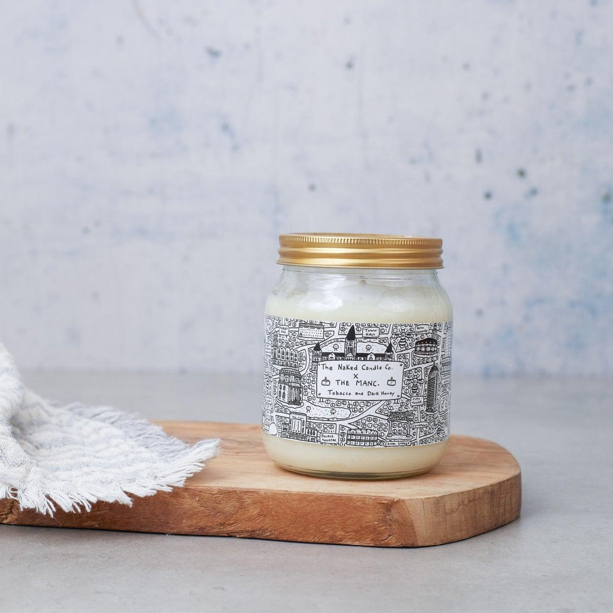 dark honey and tobacco candle Scented &  KIOSK48TH Tobacco leaf Signature Candle - Tobacco &