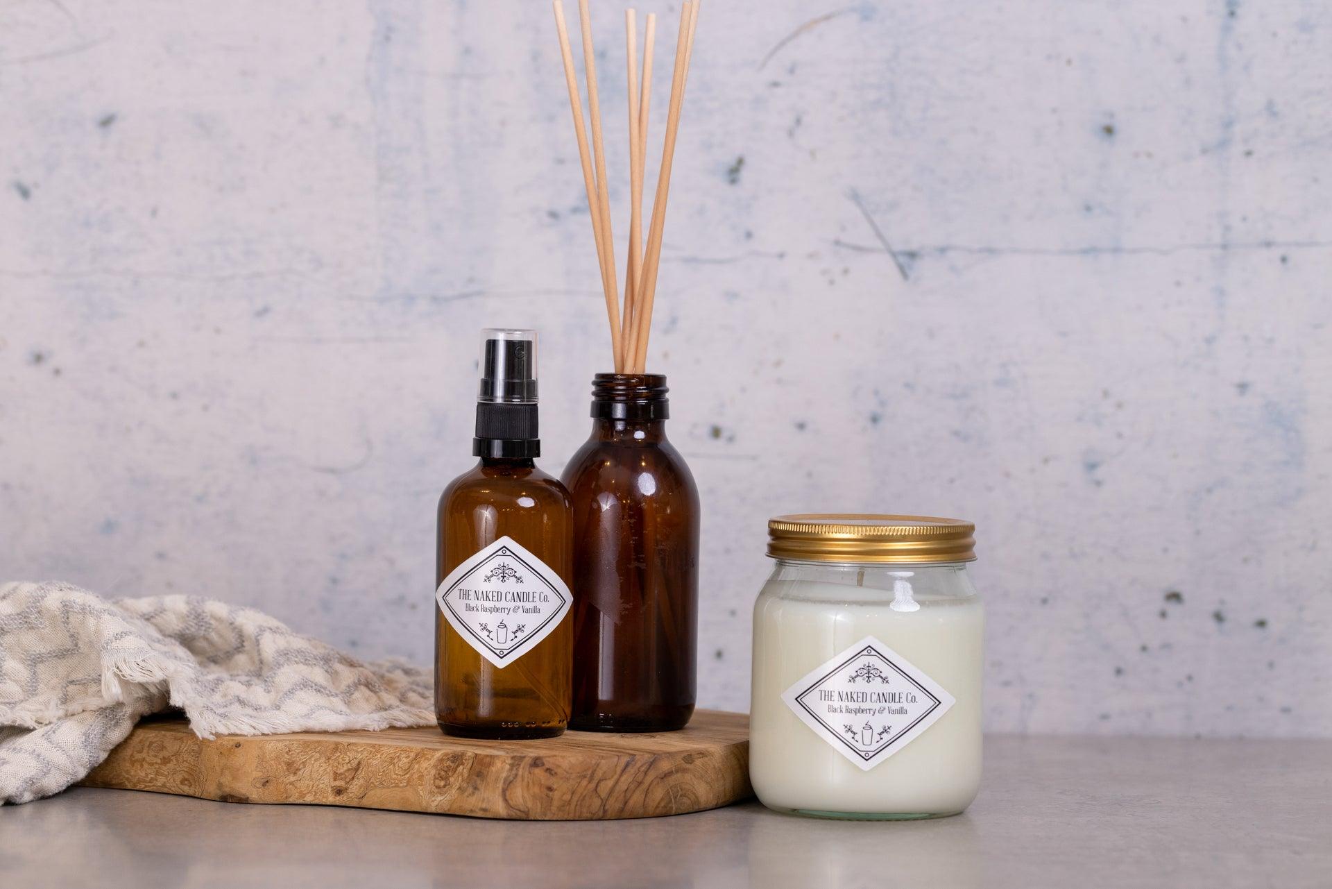 Full Signature Collection - Black Raspberry & Vanilla - TheNakedCandleCo