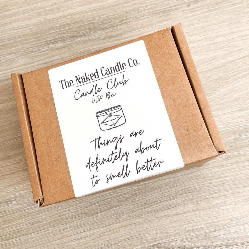 Naked Candle Co DELUXE VIP Candle Club - TheNakedCandleCo